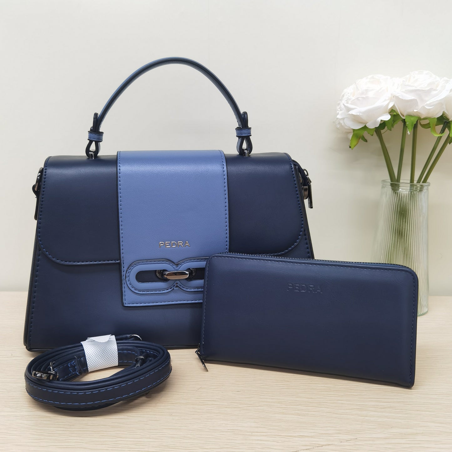 D59-Large capacity women's cross-body single shoulder strap wallet handbag