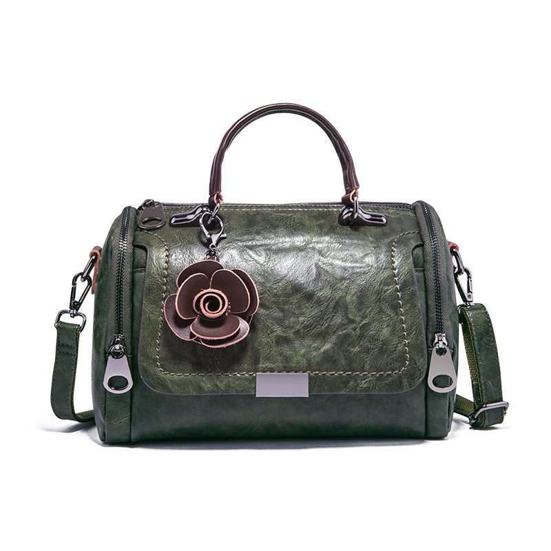 E58-2024 new summer style single shoulder cross-body Boston bag multi-compartment pillow bag large capacity handbag