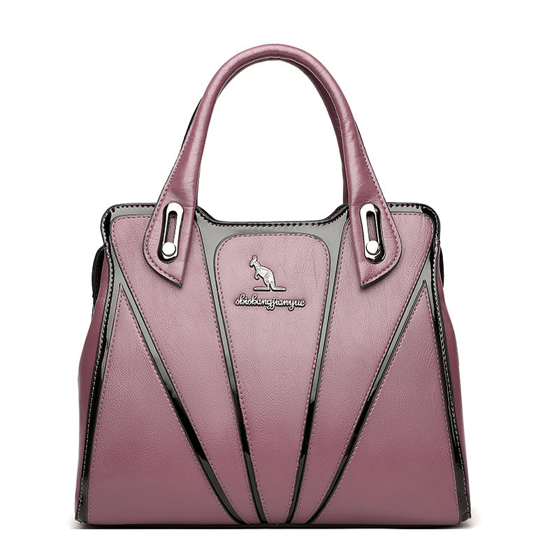 D06-Ladies large capacity new kangaroo handbag square crossbody bag