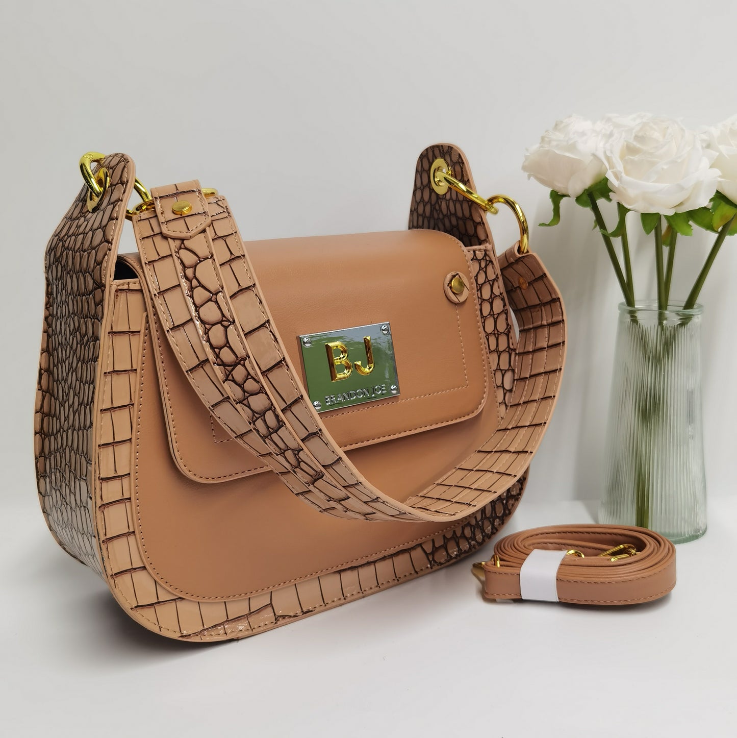 E98-New style women's large-capacity saddle bag stone pattern chain handbag with wallet size bag tote bag