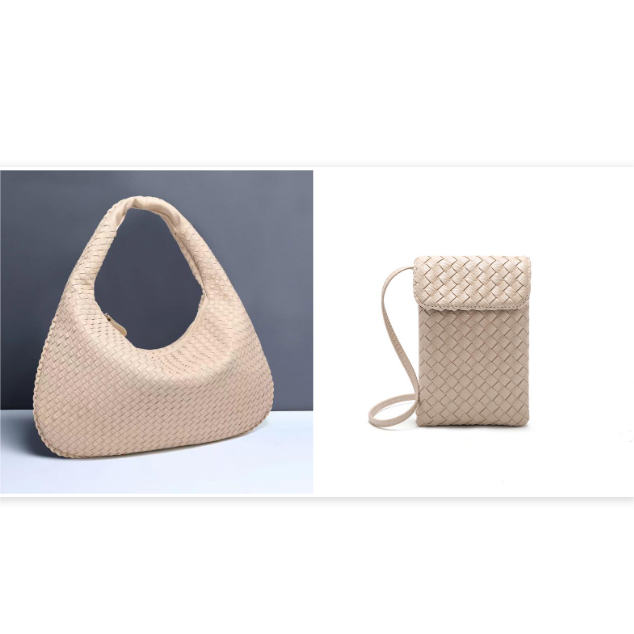 D41-Womens Leather Woven Handbag Top Handle Satchel Handbags, Large Hobo Tote Bag with Zipper Handmade Shoulder Purse Tote Bags