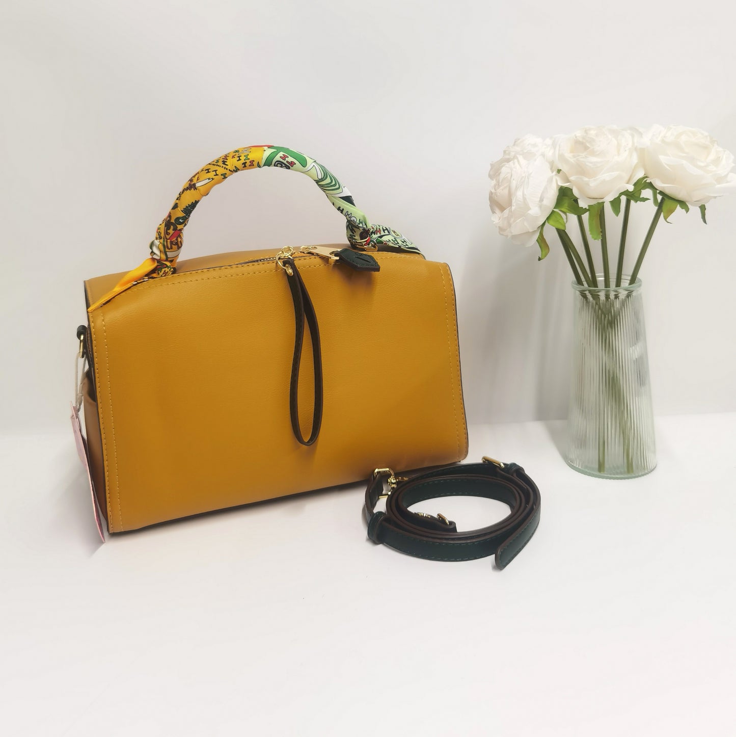 E51-New women's large-capacity handbag summer solid color cross-body bag soft pillow bag high-quality Boston bag