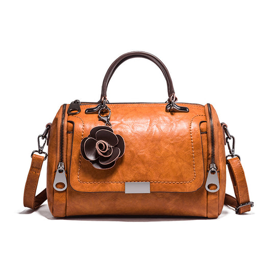 E58-2024 new summer style single shoulder cross-body Boston bag multi-compartment pillow bag large capacity handbag
